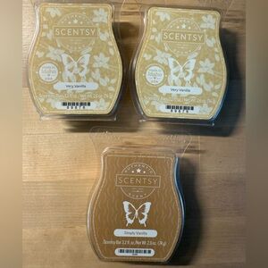 3 Vanilla Wax Bars